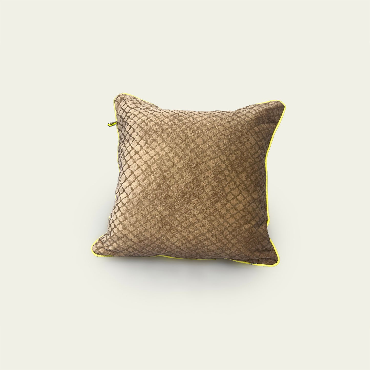 Sierkussen Little Drahla Yellow 40x40