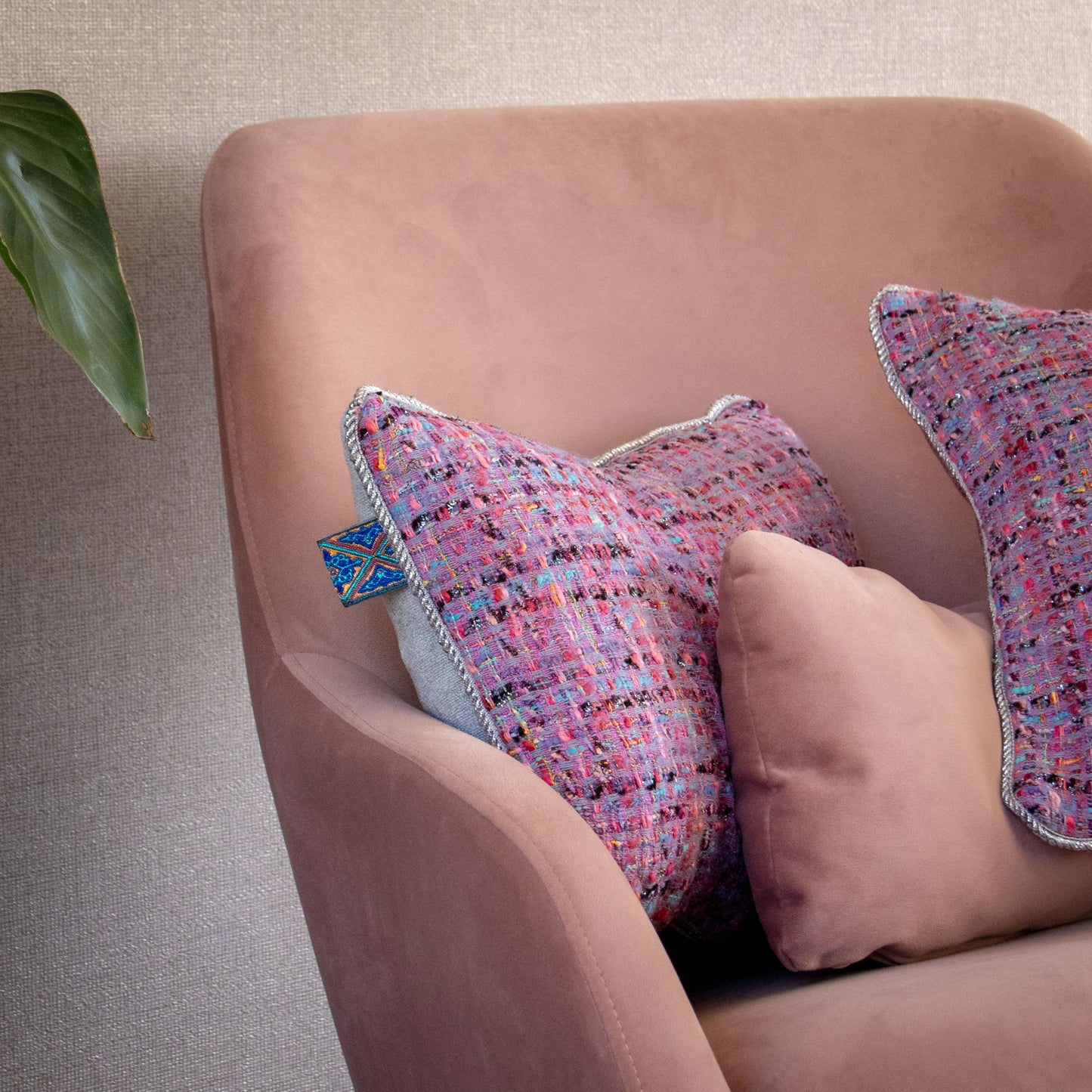 Purple Dream luxe sierkussen bundel - M