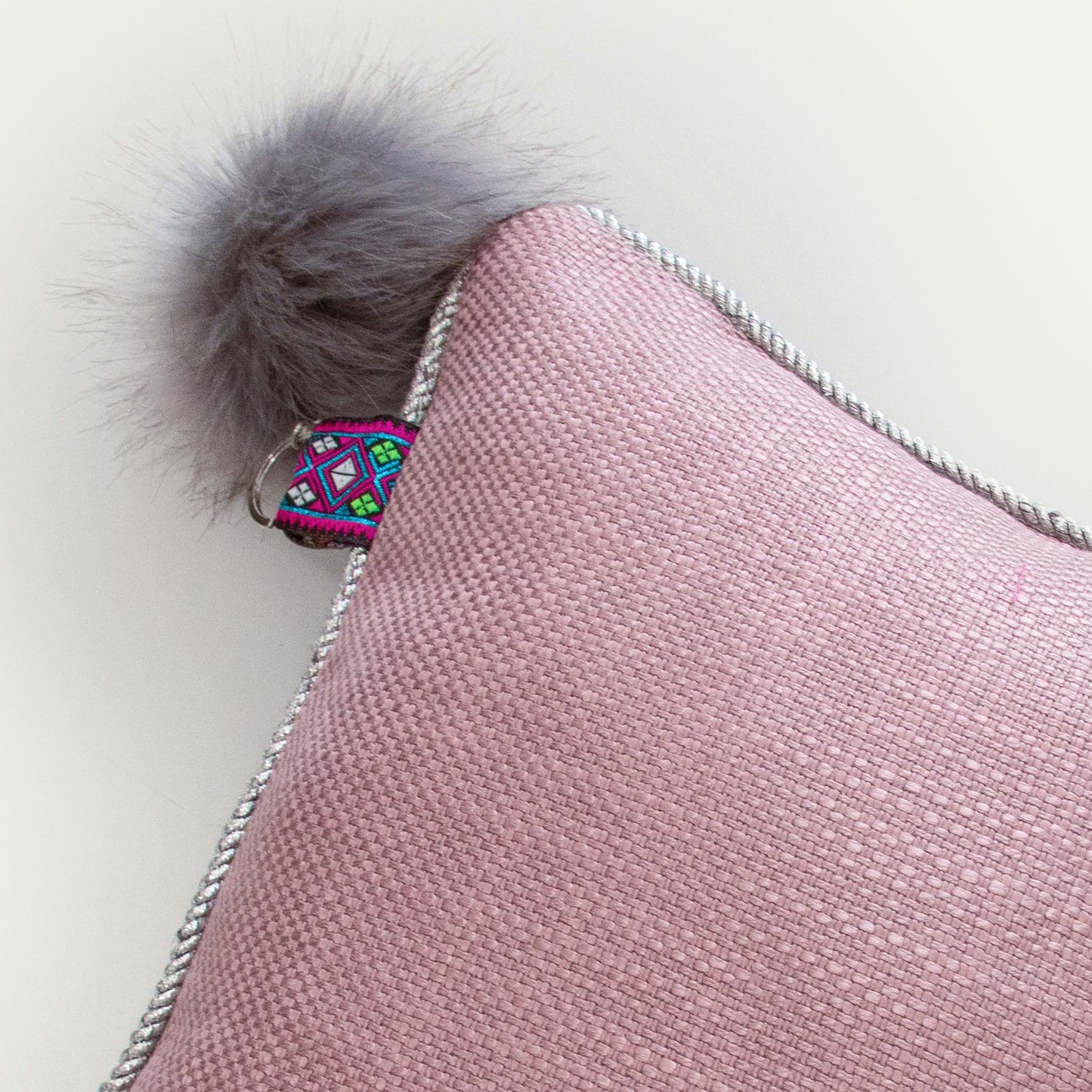 Luxe sierkussen Purple Cloud 40x40