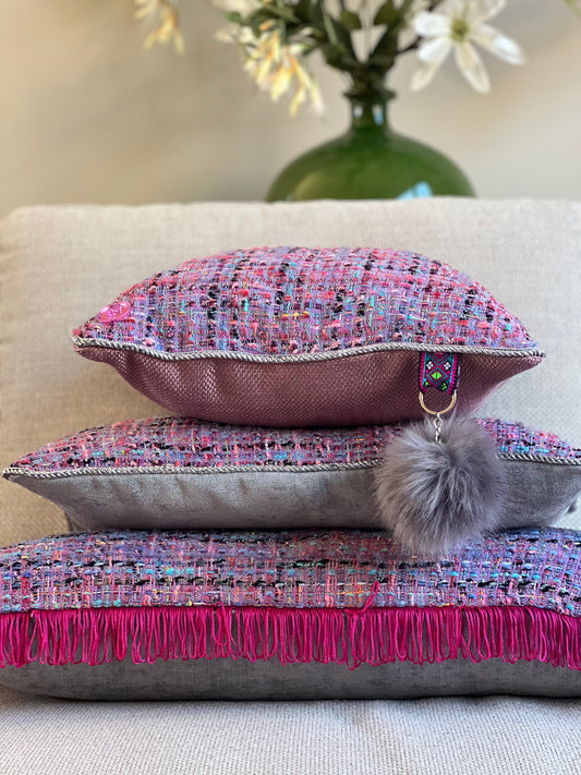 Purple Dream luxe sierkussen bundel - M