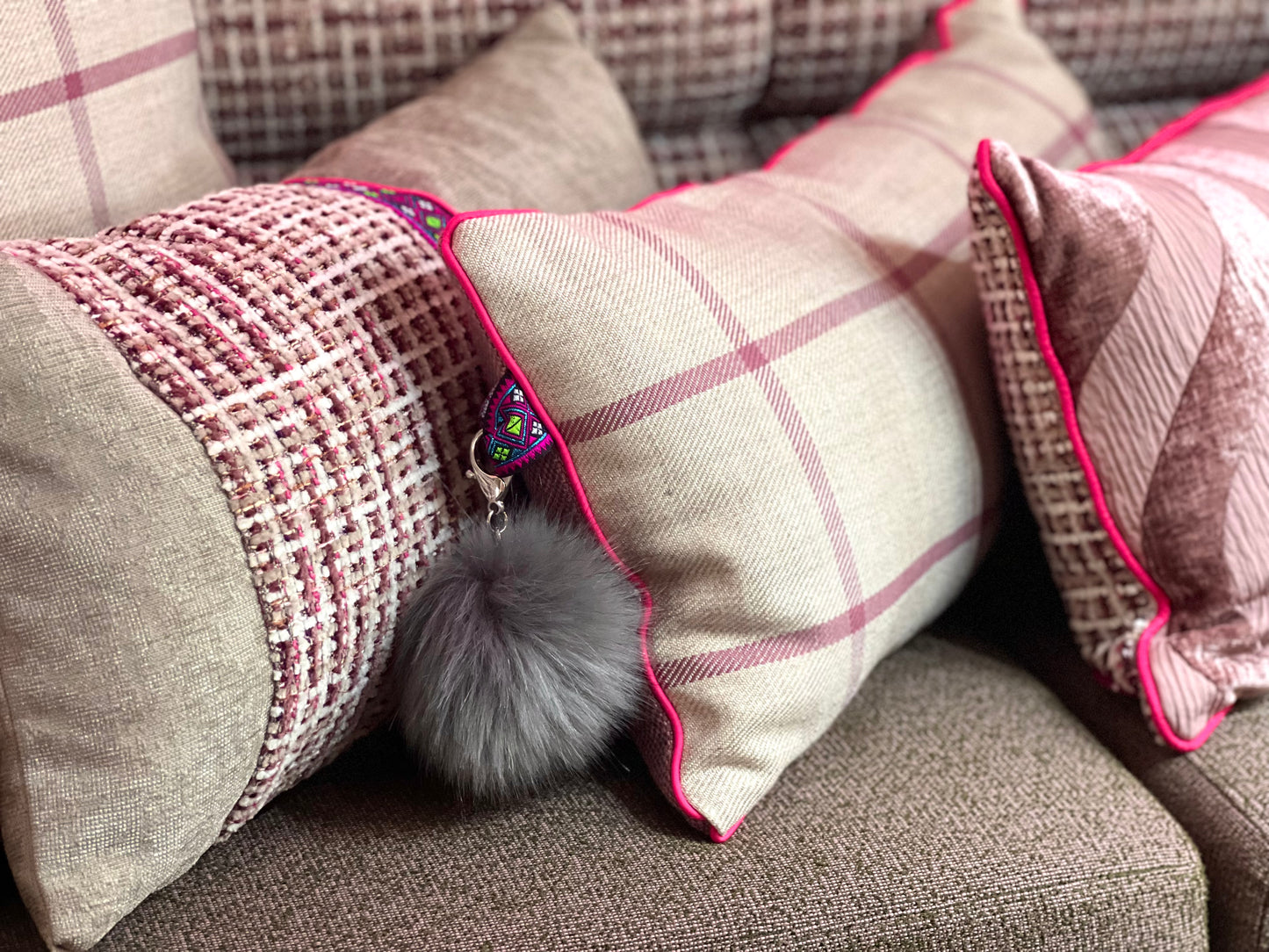 Sierkussen Jadore Basic Pink 60x40