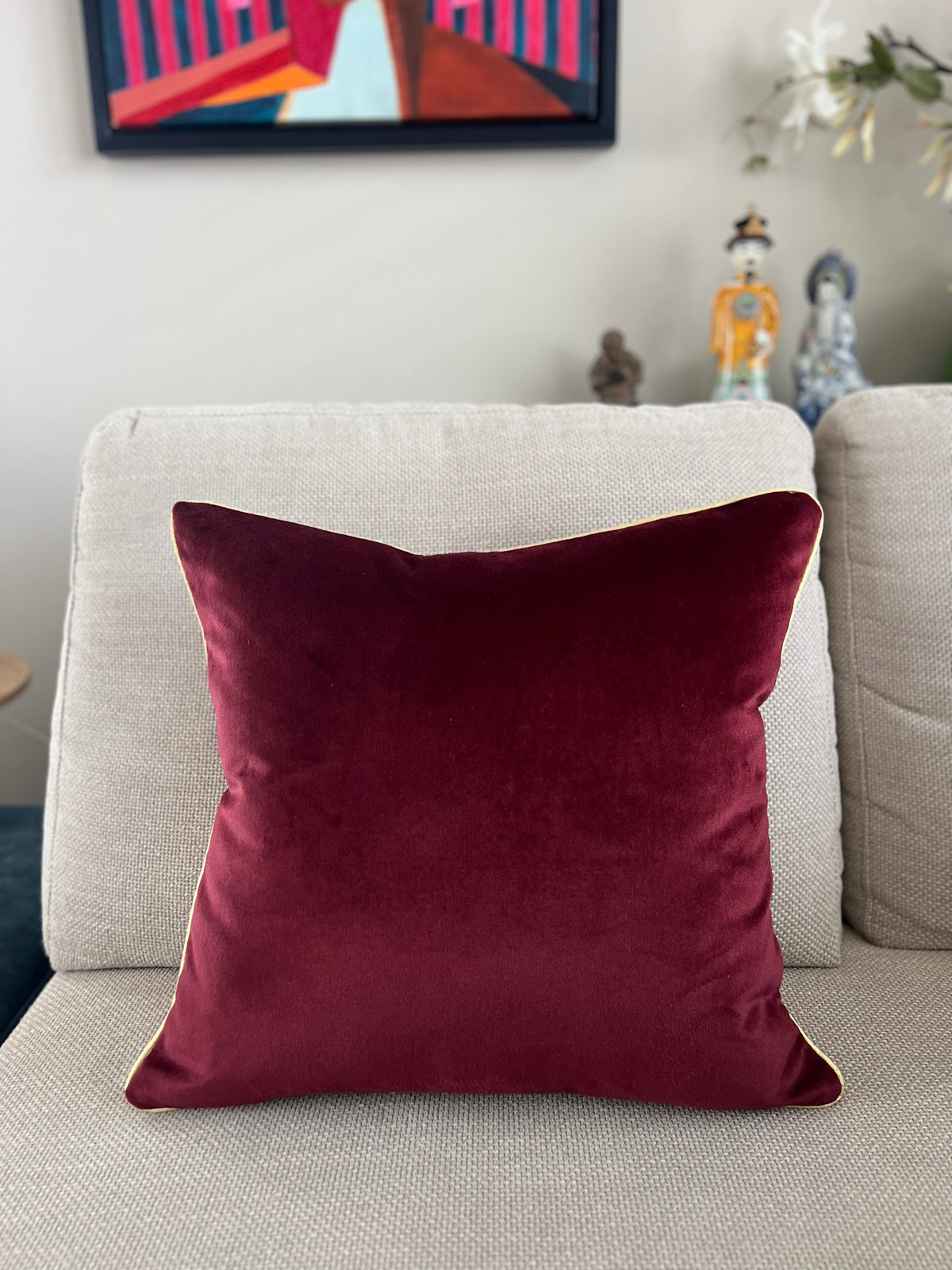 Sierkussen Paola pink 50x50