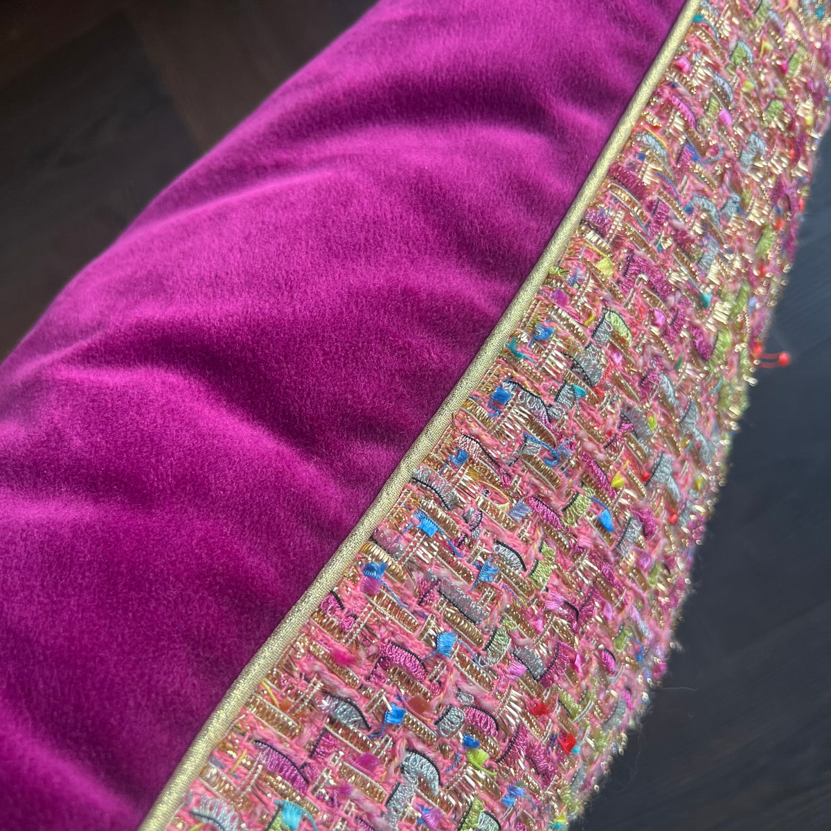 Fiore Pink Velvet 50x50