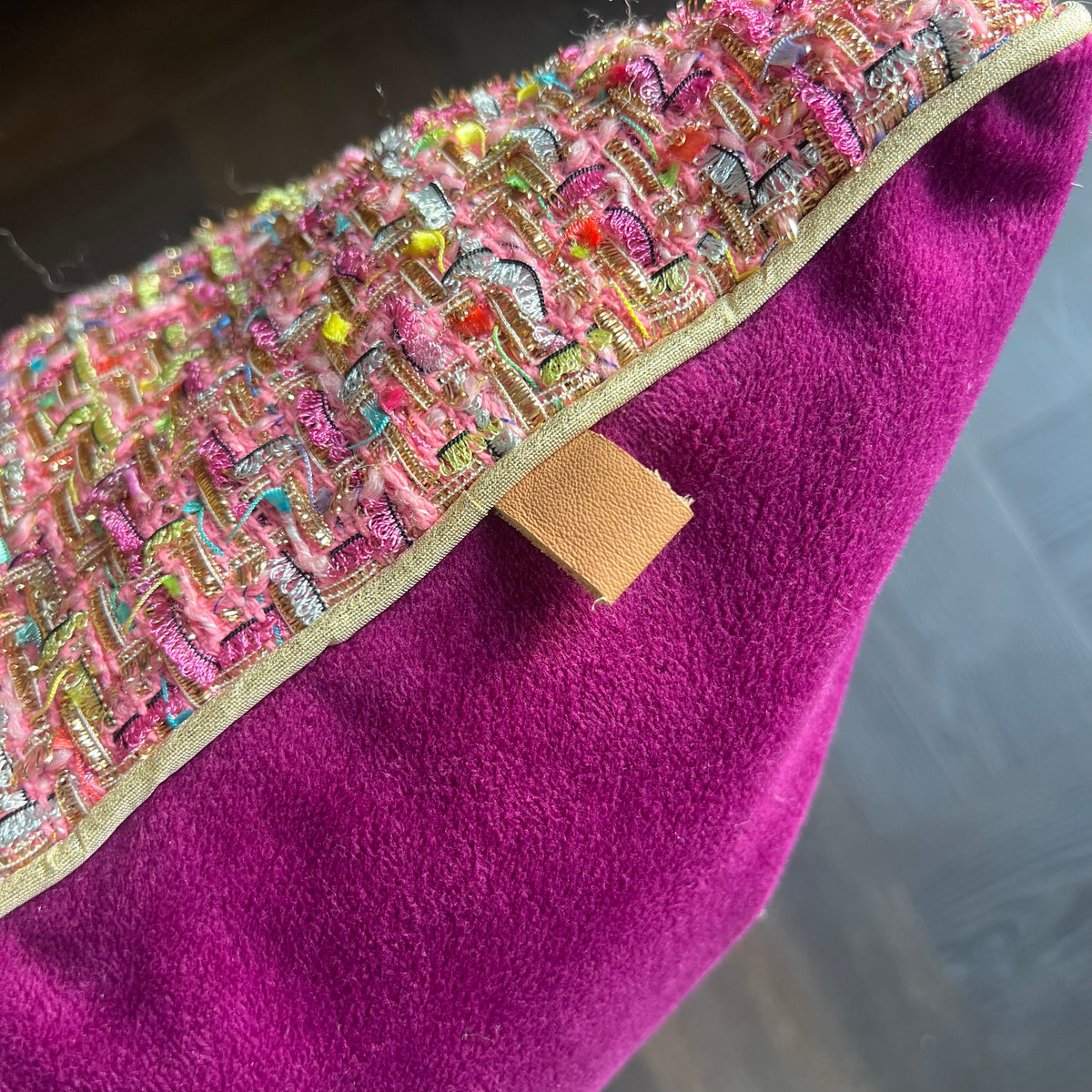 Fiore Pink Velvet 50x50