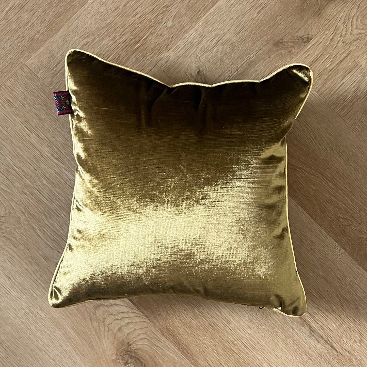 Sierkussen Royal velvet green 40x40
